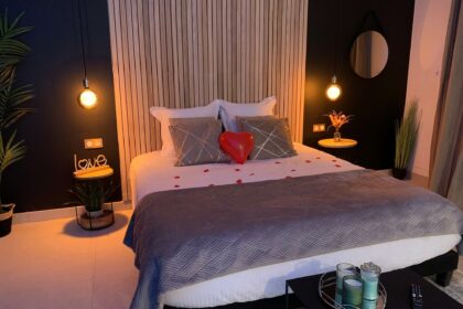 Cosy Spa Grigny : chambre romantique